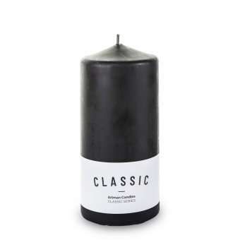 Pl чорна свічка k класичний килимок циліндр великий fi8