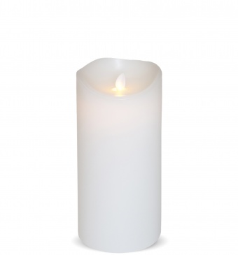 Білий світло свічка